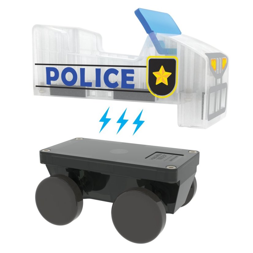 Magnetická stavebnice Magna Tiles Police Patrol 20 dílů