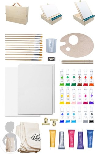 Kreatívna sada pre deti - Súprava na kreslenie a maľovanie