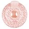 Nafukovací kruh pro miminka Old pink Leopard