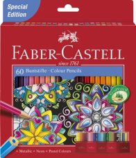 Klasické pastelky Castell 60 farieb