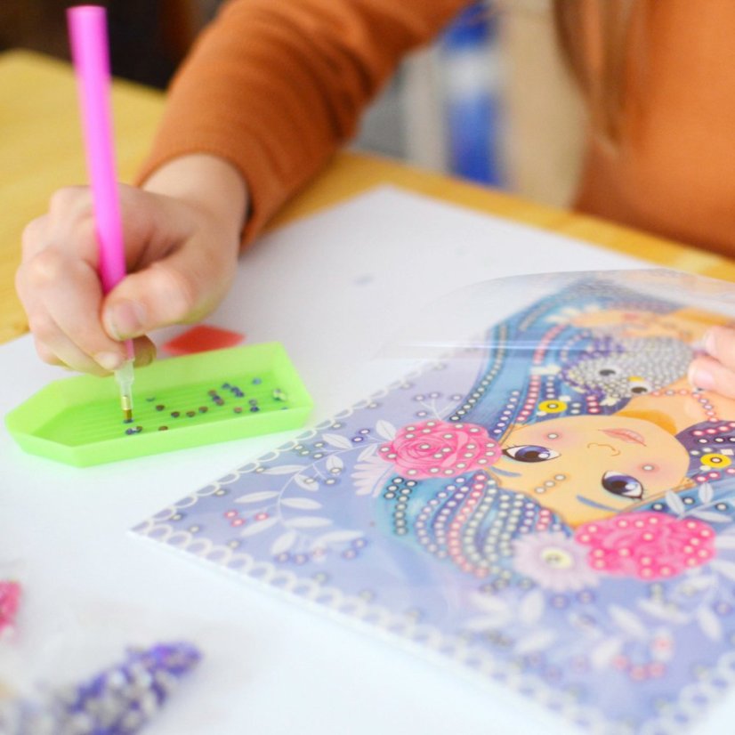 Krativní sada Diamantová mozaika Víly