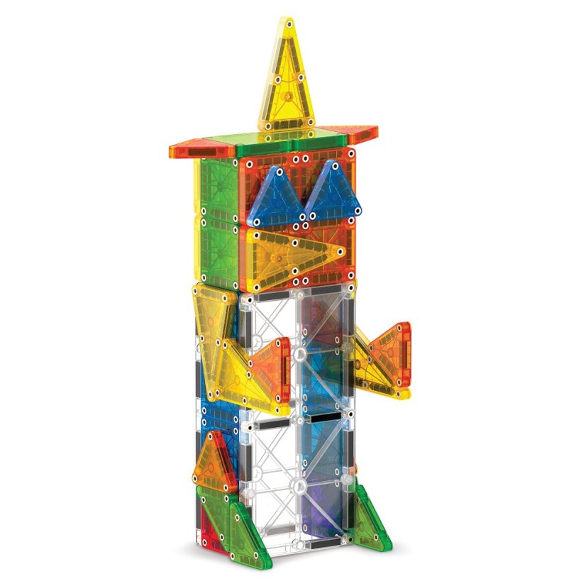 Magnetická stavebnice Magna Tiles microMAGS Deluxe Set 70 dílů