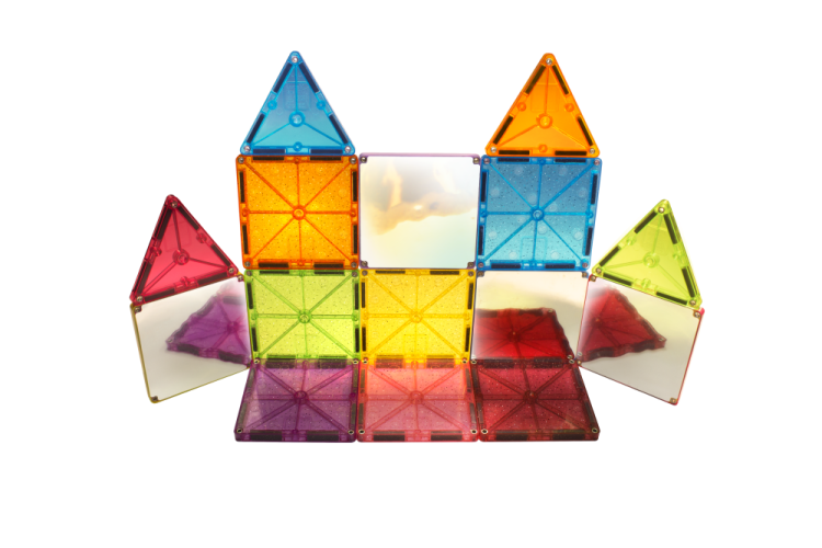 Magnetická stavebnice Magna Tiles Stardust 15 dílů