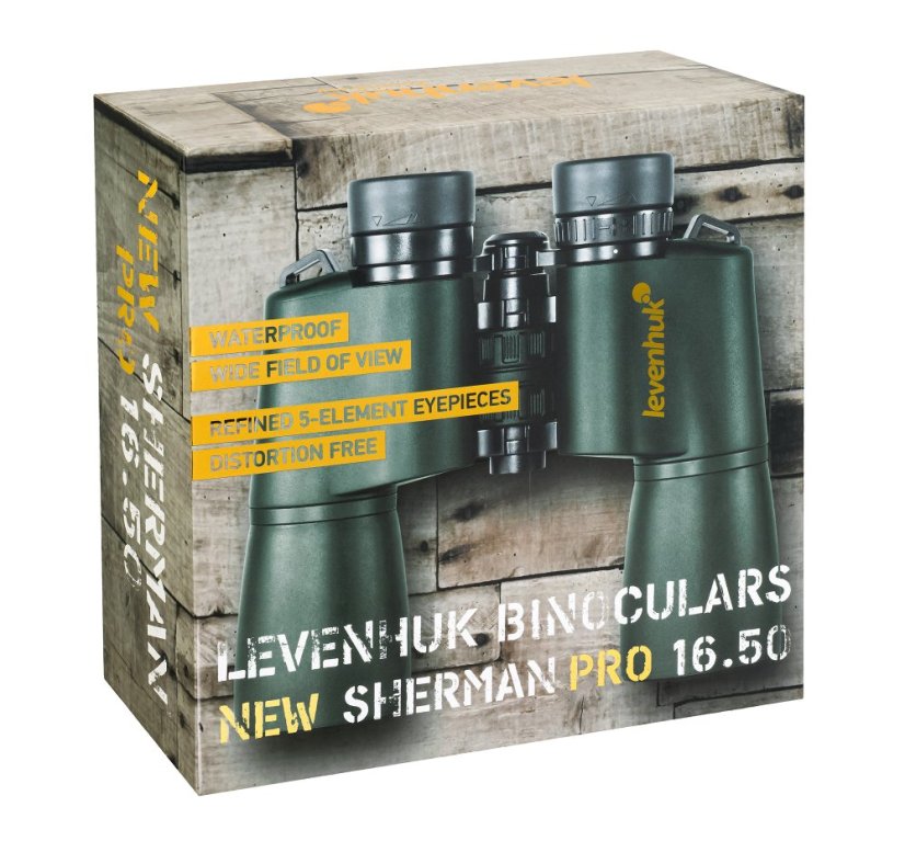 Binokulárny ďalekohľad Levenhuk New Sherman PRO 16x50