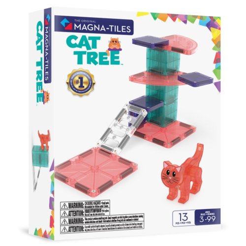 Magnetická stavebnice Magna Tiles Cat Tree 13 dílů