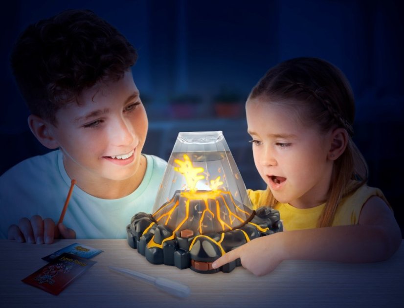 Vodné dráčiky žiabronôžka soľná - Volcano LED