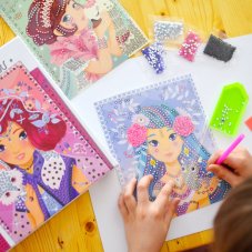 Krativní sada Diamantová mozaika Víly