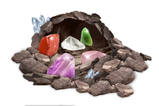 Vykopávky minerálů