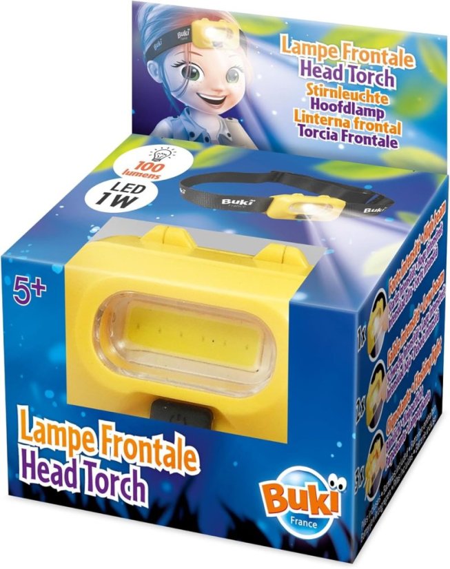 LED čelovka pro děti