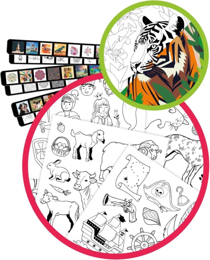 Projektor pro kreslení podle šablon - kreativní sada pro déti