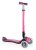 Kolobežka Globber Elite Deluxe Lights Deep Pink