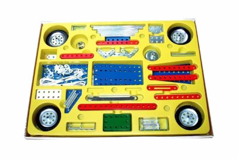 Stavebnica Merkur 6, 940 dielov, 100 modelov