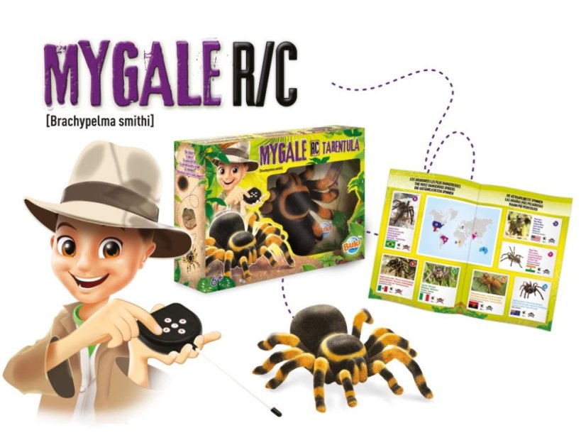 Tarantule na dálkové ovládání