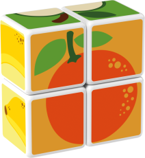 Magicube Fruit - Magnetické kocky Ovocie 4 diely