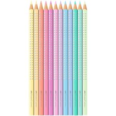 Pastelky Sparkle – set 12 farebných pasteliek v plechovej krabičke