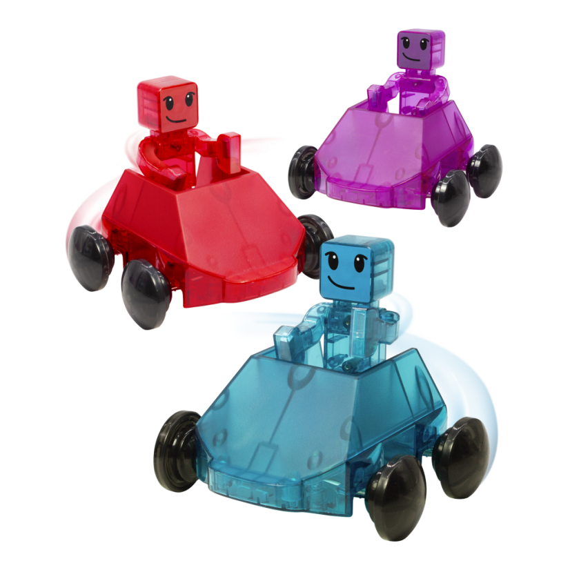 Magnetická stavebnice Magna Tiles Dashers 6 dílů