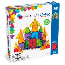 Magnetická stavebnica Magna Tiles Combo 46 dielov