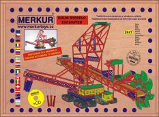 Stavebnica Merkur Maxi - Rypadlo, 2627 dielov