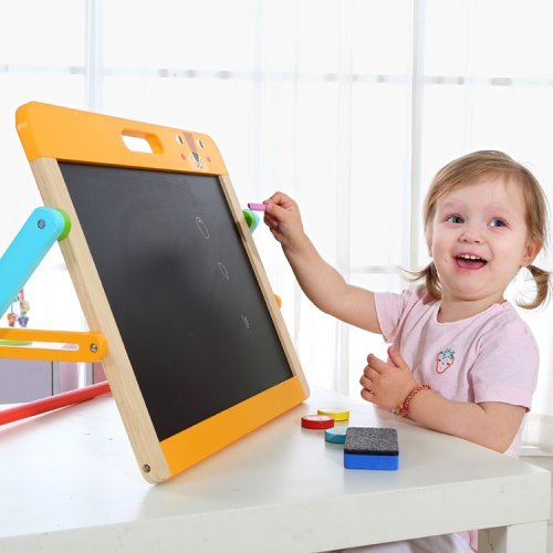 Magnetická tabule oboustranná žlutá