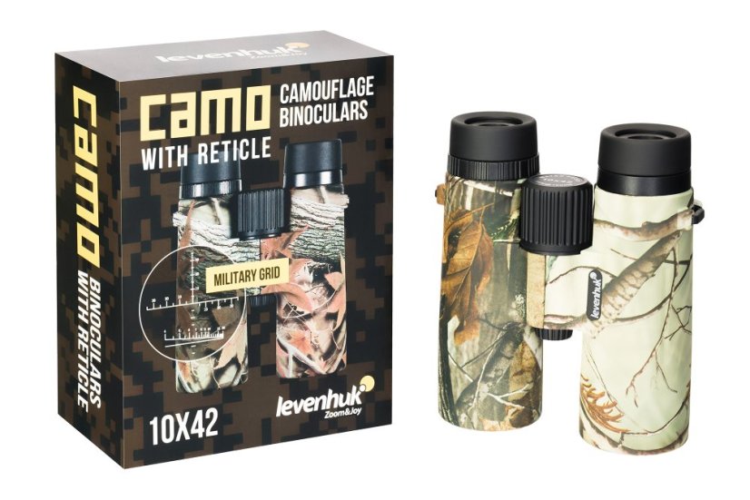 Dalekohled Camo 10x42 se zaměřovačem (Maple)