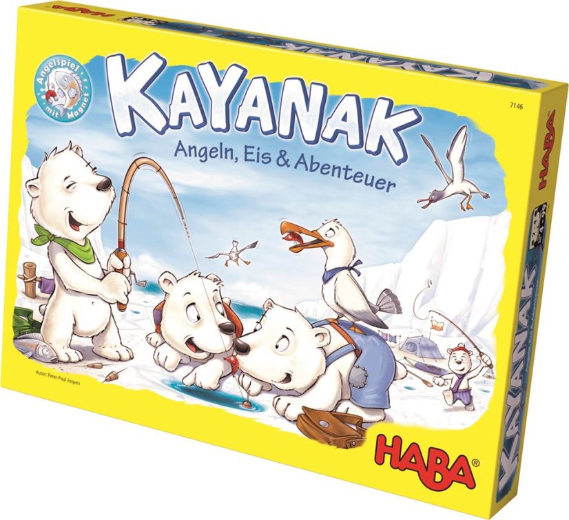 Haba Společenská hra pro děti Kayanak Arktické dobrodružství