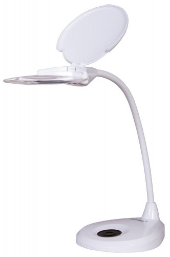 Stolová lupa s osvetlením Zeno Lamp ZL13 LED biela