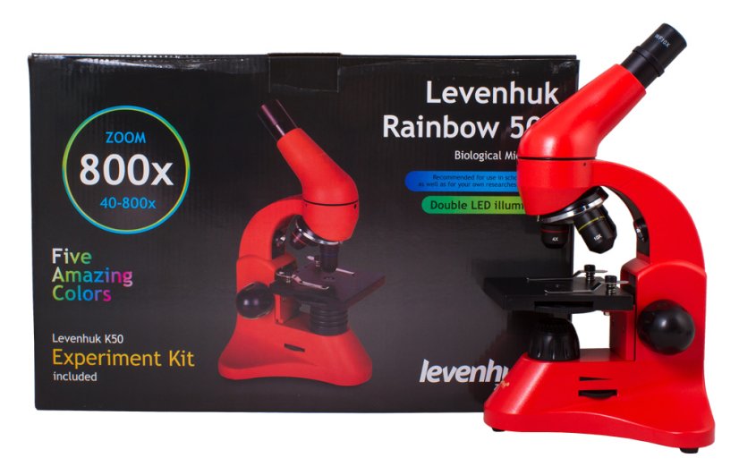 Mikroskop Levenhuk Rainbow 50L Orange