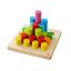 Haba Dřevěná hračka na vkládání s předlohami Barevné válečky