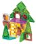 Magnetická stavebnica microMAGS Treehouse Travel Set 24 dielov
