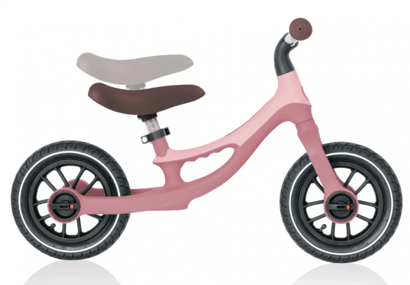 Globber odrážedlo GO BIKE ELITE AIR- PASTEL PINK