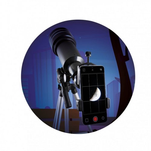 Astronomický dalekohled na Měsíc - Zoom 90 x