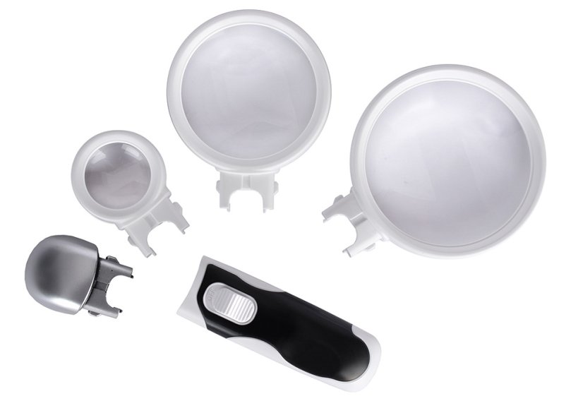 Lupa s vymeniteľnými šošovkami Zeno Multi ML17- black