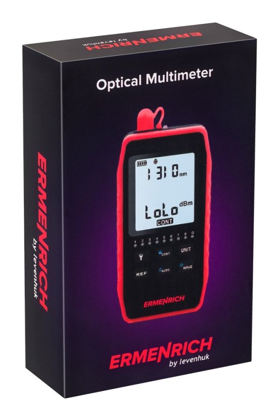 Ermenrich NetGeeks NU20 Optical Multimeter na testovanie optických káblov