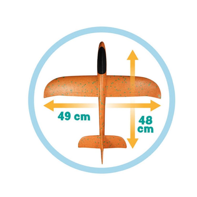Házecí Letadlo - Kluzák 48 cm
