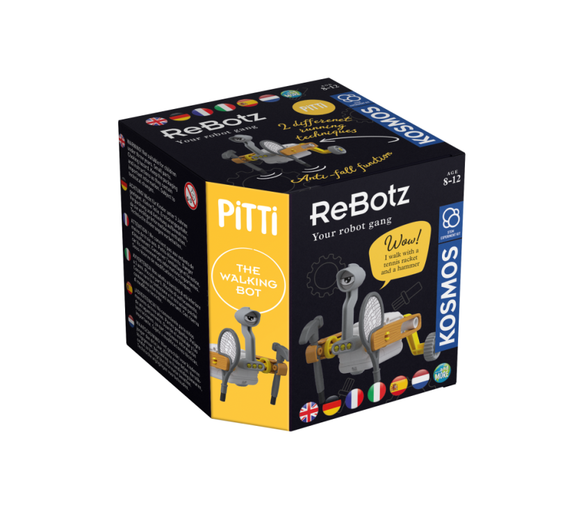 Kráčející robot Pitti - minirobot pro děti Rebotz