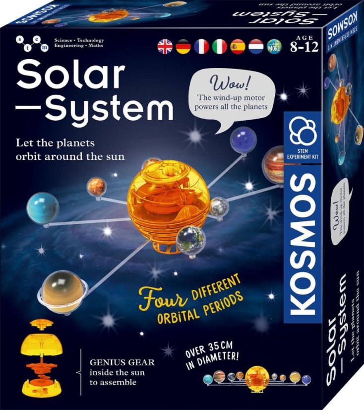 Sluneční soustava - edukační hračka
