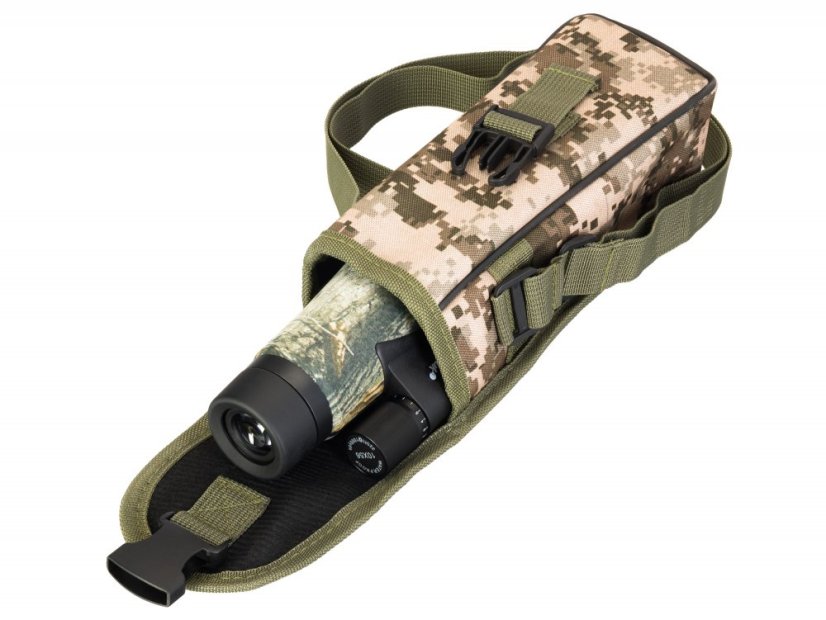 Monokulární dalekohled se zaměřovačem Levenhuk Camo Pine 10x56