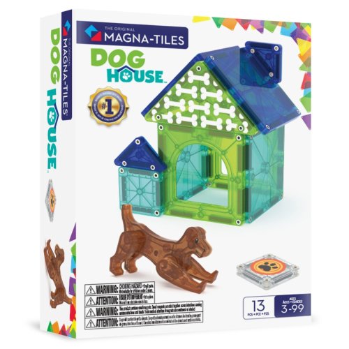Magnetická stavebnice Magna Tiles Dog House 13 dílů