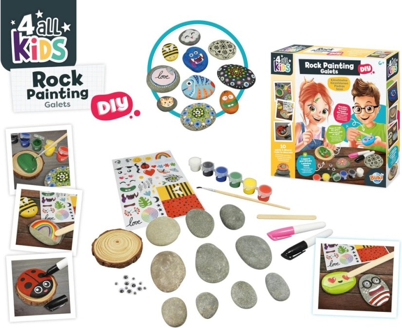 Kreativní sada pro malování kamenů