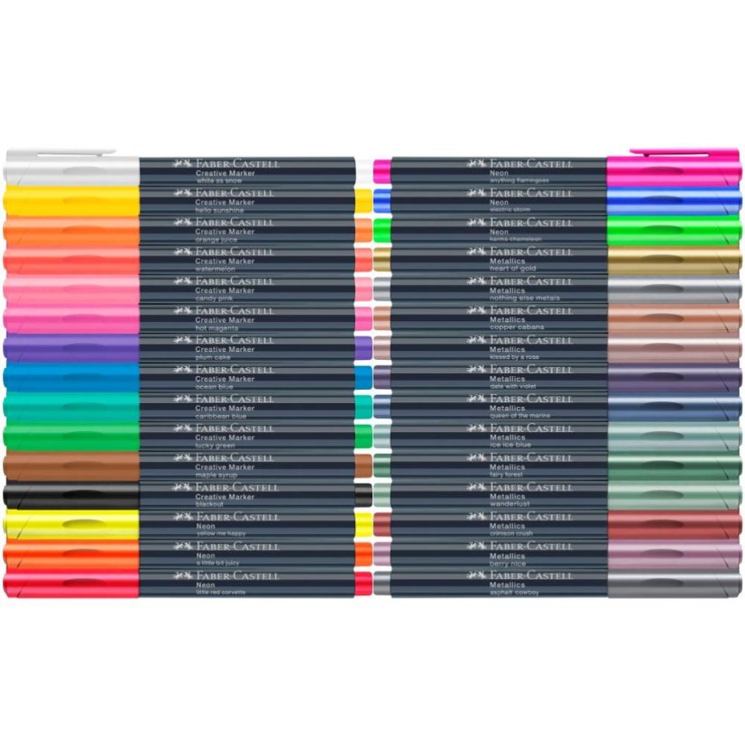 Faber Castell Kreativní popisovače set 30 ks