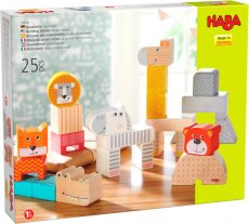 Haba Dřevěné kostky s předlohami Prohlídka zvířat