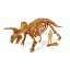 Kostra dinosaura - vykopávky dinosaurů Triceratops