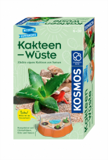 Kaktus na poušti - miniskleník pro děti