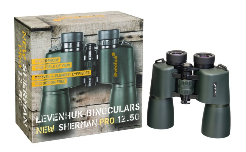 Binokulární dalekohled Levenhuk New Sherman PRO 12x50
