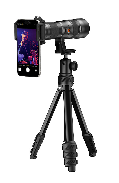 Teleobjektív pre smartphone Levenhuk Kelvin TLC50