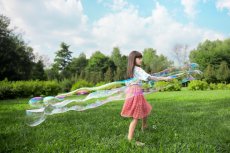 Bublifuk Sada Obruč na bubliny Pro Butterfly + tekutina 400 ml