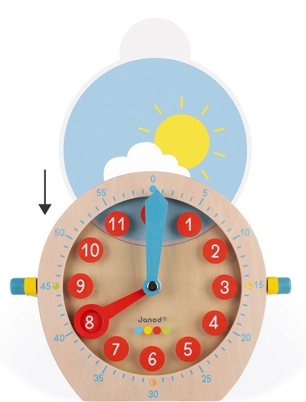Janod Učím se hodiny a čas