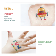 Tetovačky a Nálepky na nechty Pink