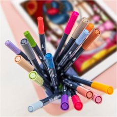 Obojstranné popisovače Gofa Sketch Dual, súprava 12 farieb