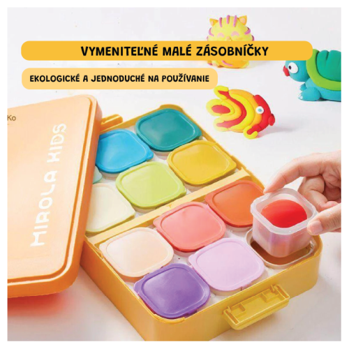 Modelovací hmota v boxu 24 ks